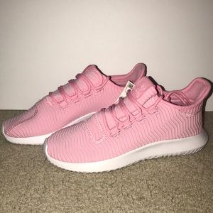 Pink Adidas Tubular Shadow J